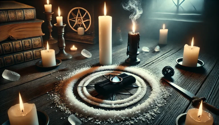 El amarre de protección, el escudo protector