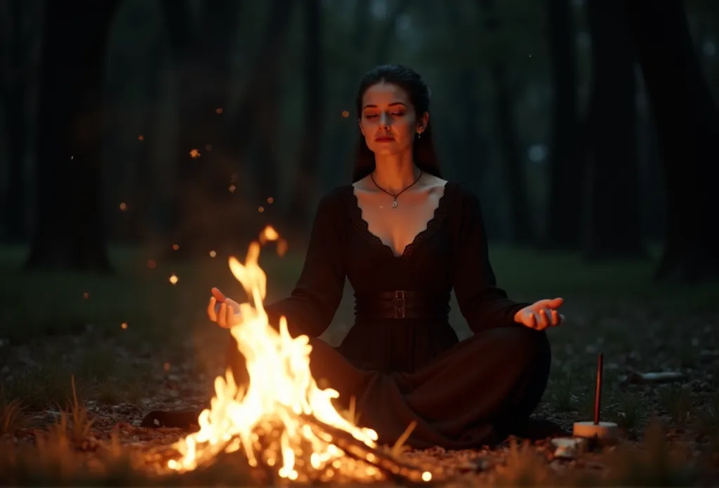 Cómo meditar con fuego para liberar bloqueos